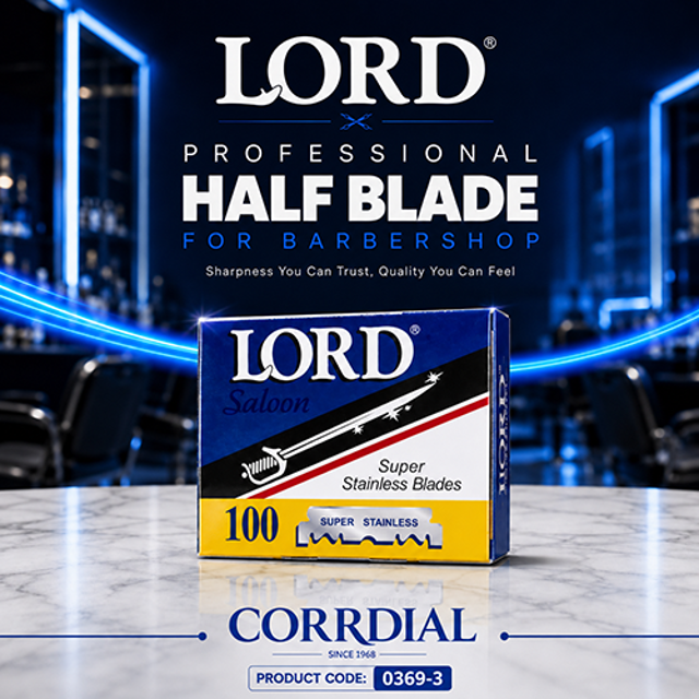 نیم تیغ اصلاح لرد(ساخت مصر، اصلی، بیمه ارسال، 10 بسته 100 عددی - Lord Half Blade Razor )
