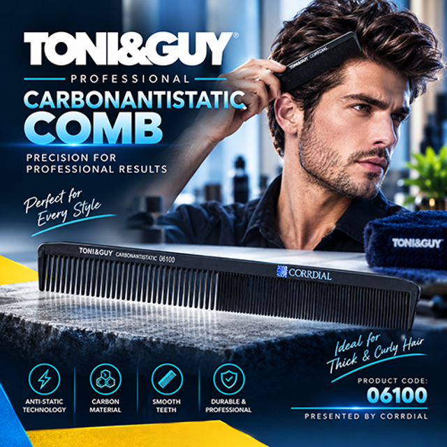 شانه اصلاح و لیفت تونی اند گای (بیمه ارسال، TONI&GUY comb - 06100)