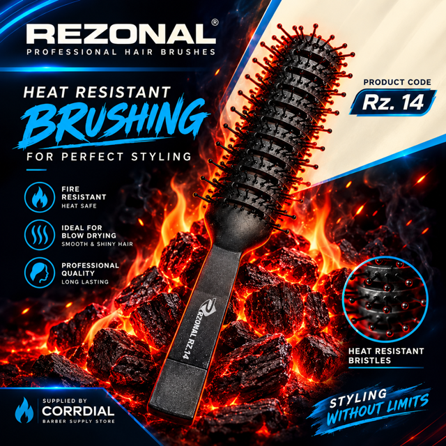 برس مو براشینگ تخت و نسوز کوچک رزونال Rz14 (همکار تونی اند گای، بیمه ارسال، تولید چین،Rezonal Brush)