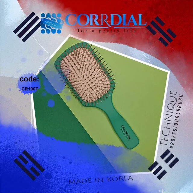 برس تخت سیلیکونی سی پی تکنیک (بیمه ارسال - اصلی - تولید کره جنوبی - CP Technique Brush)