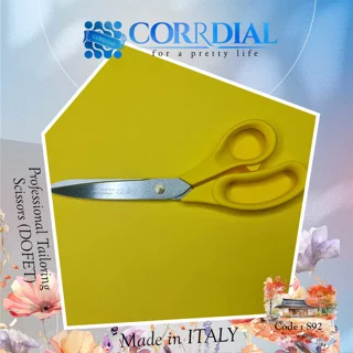 قیچی خیاطی ایتالیایی دسته پلاستیک