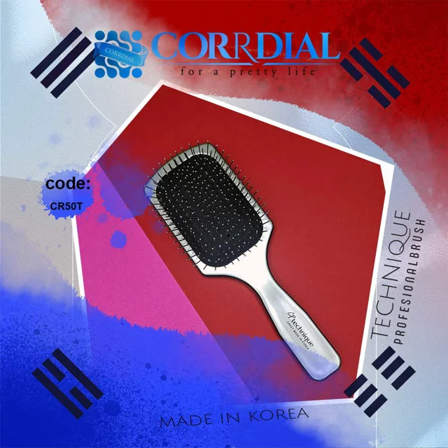 برس تخت سیلیکونی سی پی تکنیک (بیمه ارسال - اصلی - تولید کره جنوبی - CP Technique Brush)