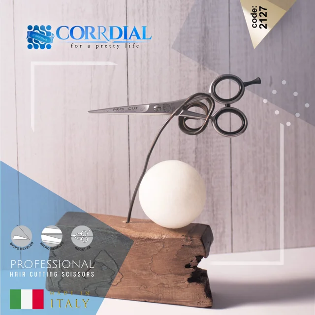 قیچی آرایشگاهی کیپه 2127 (ساخت ایتالیا + بیمه ارسال، KIEPE - STANDARD SERIES)
